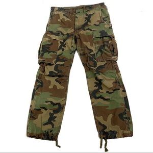 camo cotton surplus cargo pant